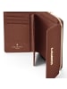 Lazarotti Bologna Leather Zip-Around Geldbörse Leder 12 cm in brown