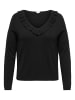 ONLY Carmakoma Gestricktes Oberteil in Black 1