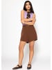 SASSYCLASSY Doppellagiges, geripptes Tank Top in Flieder
