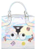 myMo Women Handbag in Silver Multicolor