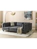 Beliani 6-tlg Modulsofa UNSTAD in Grau/Schwarz