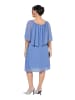 Ulla Popken Midikleid in frostblau