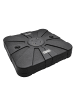 relaxdays Sonnenschirmständer in Schwarz - (B)85 x (H)17 x (T)85 cm