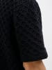 Jack & Jones Gestricktes Hemd in Black