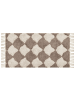 Beliani Kurzflor SINOP in Braun/Beige - (W) 80 x (H) 1.5 x (L) 150 cm