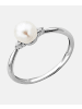 Diamant L'éternel Ring aus 375 Weißgold mit Perle