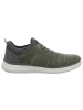 rieker Sportlicher Slipper in grün