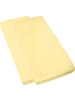 REDBEST Single-Jersey Kinder-Spannbettlaken 2er-Pack San Francisco in hellgelb