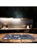 relaxdays Pokermatte in Schwarz - (B)120 x (T)60 cm
