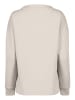 Gina Laura Sweatshirt in helles taupe