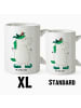 Mr. & Mrs. Panda XL Tasse Einhorn Joker ohne Spruch in Weiß