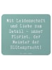 Mr. & Mrs. Panda Mousepad Spruch Florist Kunst mit Spruch in Meeresbrise
