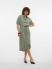 Vero Moda Hemdblusenkleid in Hedge Green