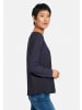 PETER HAHN Pullover cotton in MARINE