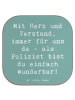 Mr. & Mrs. Panda Tischuntersetzer Spruch Polizist Wunderbar mit ... in Meeresbrise