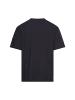 Camel Active Oversized T-Shirt aus Organic Cotton in Navyblau