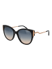 Marciano by Guess Damen Sonnenbrillen Schmetterling Schwarz