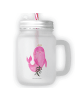 Mr. & Mrs. Panda Trinkglas Mason Jar Sternzeichen Jungfrau ohne ... in Transparent