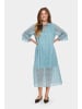 SAINT TROPEZ Kleid JolieSZ Gerade Passform in Smoke Blue
