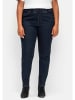 sheego Skinny Thermojeans in dark blue Denim