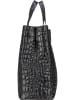 LIEBESKIND BERLIN Handtasche Paper Bag M20 Croco in Black