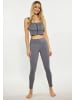 IZIA Damen Crop-Top in Rauch