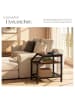 tectake Couchtisch Plymouth 36,5x58,5x59,5cm