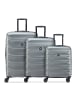 Delsey Meteor 4 Rollen Kofferset 3-teilig mit Dehnfalte in graphite