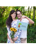 Mr. & Mrs. Panda Wegweiser Bär Regenschirm mit Spruch in Blau Pastell