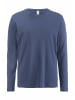 Hessnatur Langarm-Schlafshirt in indigo blau