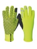Wowow Handschuhe Morning Breeze gelb schwarz reflektierende Elemente