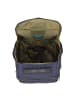 Piquadro Brief 2 Rollen Rucksacktrolley 40 cm Laptopfach in night blue