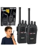 Wisam Walkie-Talkie mit USB-Anschluss, Geräuschunterdrückung, Schwarz, 200