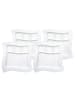 Villeroy & Boch 4er Set Grillteller NewWave in 27 x 27 cm in weiß