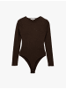 KOTON TSHIRT LS in Anthrazit