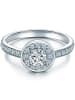 Trilani Ring aus Sterling Silber mit Zirkonia in silber