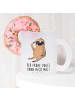 Mr. & Mrs. Panda Glasbecher Faultier Vogel mit Spruch in Transparent