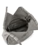 FREDs BRUDER Criss-Cross Shopper Tasche Leder 30 cm grey