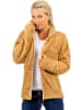Reichstadt Fleecejacke in Camel