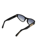 GCDS Unisex Sonnenbrille Katzenauge Schwarz