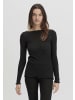 Hessnatur Longsleeve Fitted in schwarz
