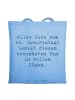 Mr. & Mrs. Panda Shopping Tasche Spruch 64. Geburtstag mit Spruch in Sky Blue