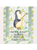 Mr. & Mrs. Panda Deko Laterne Pinguin Angler mit Spruch in Transparent