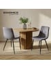 VASAGLE 4er-Set: Esszimmerstuhl Tyra in Grau - (B)43 x (H)82 x (T)51 cm