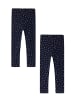 name it Hose 2er-Set Regular Fit Elastisch Allover-Print in Dunkelblau-2