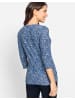 Olsen Langarmshirt in Lapis Blue