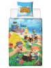 Nintendo  Kinder Bettwäsche-Set "NINTENDO Animal Crossing New Horizons" in Bunt