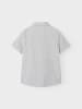 name it Kurzarm-Hemd mit Button-Down-Kragen und Logo in Braun