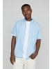 Matinique Kurzarmhemd MAtrostol Gerade Passform in Chambray Blue