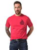 JP1880 Kurzarm T-Shirt in feuer rot